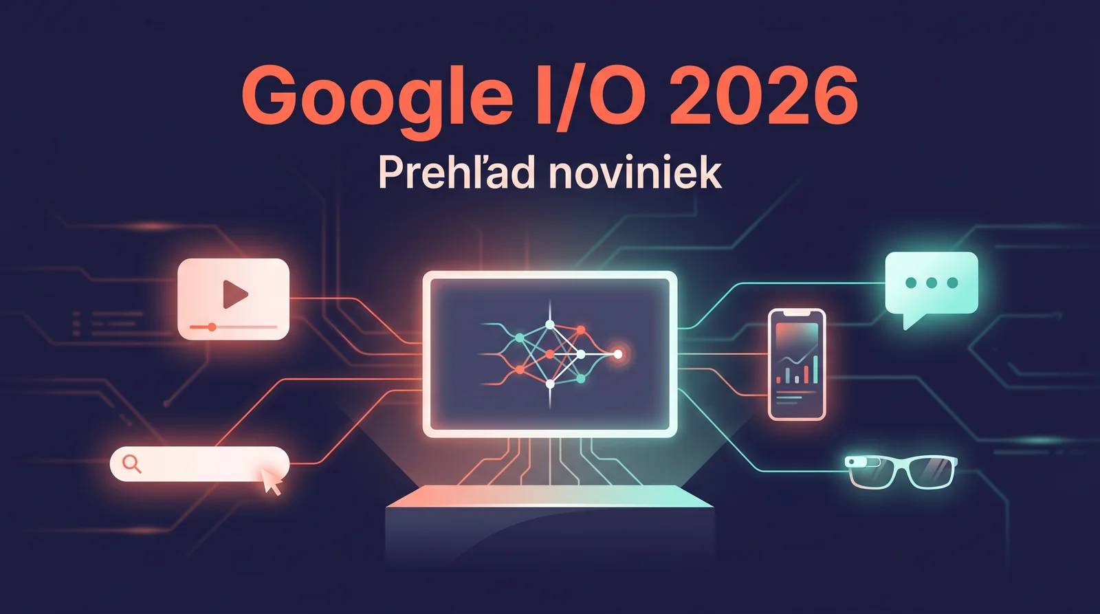 Google I/O 2026: prehľad najdôležitejších noviniek a čo znamenajú pre váš biznis